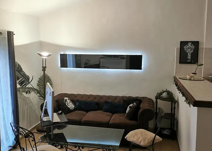 Apartmán Logement Climatise En Plein Centre D'ajaccio, A 3mn De La Plage, Proche De Toutes Commodites